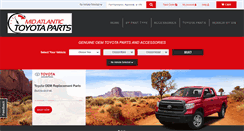 Desktop Screenshot of midatlantictoyotaparts.com